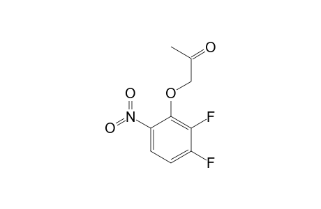 1-(2,3-difluoro-6-nitro-phenoxy)acetone
