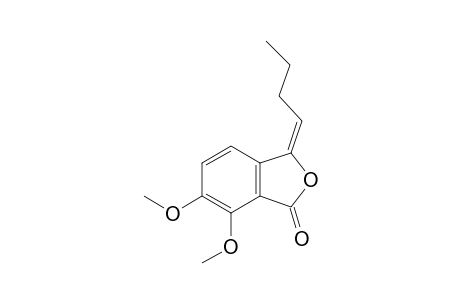 (E)-6,7-Dimethoxy-3-butylidenephthalide