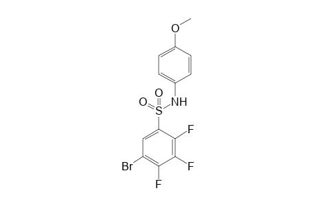 1-Bromo-2,3,4-trifluoro-5-[(4-methoxyphenyl)aminosulfonyl]benzene