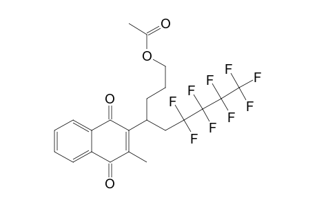 acetic acid [4-(1,4-diketo-3-methyl-2-naphthyl)-6,6,7,7,8,8,9,9,9-nonafluoro-nonyl] ester