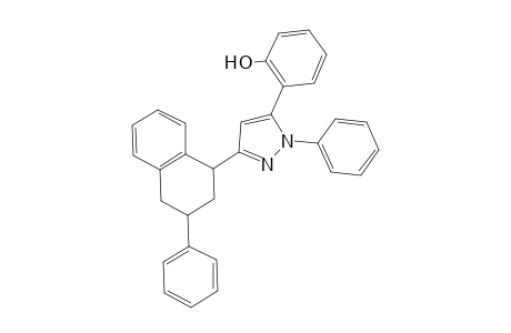 5-(2-Hydroxyphenyl)-1-phenyl-3-[2-(3-phenyl-1,2,3,4-tetrahydronaphthyl)]pyrazole