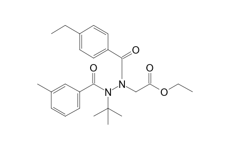 2-[[tert-butyl(m-toluoyl)amino]-(4-ethylbenzoyl)amino]acetic acid ethyl ester