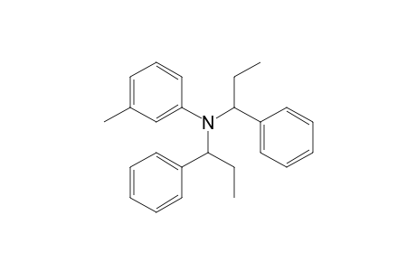 N-3-Methylphenyl-1-phenyl-N-(1-phenylpropyl)propan-1-amine