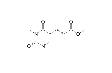 Methyl 3-(1,3-dimethyl-2,4-dioxo-pyrimidin-5-yl)prop-2-enoate