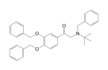 2-(benzyl-tert-butylamino)-3',4'-bis(benzyloxy)acetophenone