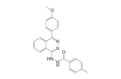 N'-[4-(4-methoxyphenyl)-1-phthalazinyl]-4-methylbenzohydrazide