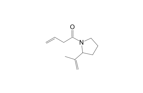 1-(1-Oxo-3-buten-1-yl)-2-(propen-2-yl)pyrrolidine