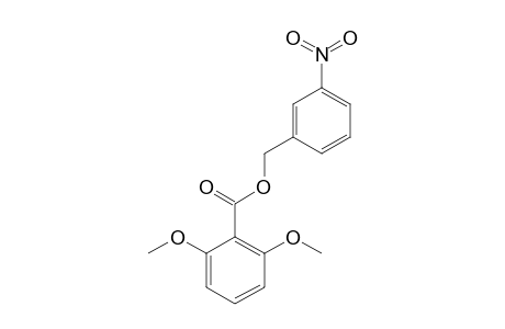 3'-NITROBENZYL-2,6-DIMETHOXYBENZOATE