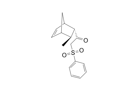(5R,6S)-6-Methyl-5-(phenylsulfonylacetyl)bicyclo[2.2.1]hept-2-ene