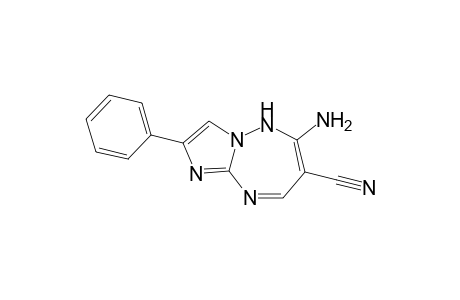 6-amino-2-phenyl-5H-imidazo[1,2-b][1,2,4]triazepine-7-carbonitrile