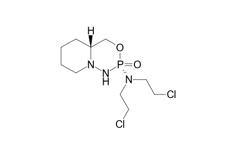 trans-N,N-bis(2-chloroethyl)-2-oxo-4,4a,5,6,7,8-hexahydro-1H-pyrido[1,2-d][1,3,4,2]oxadiazaphosphinin-2-amine