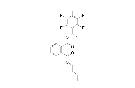 Phthalic acid, butyl 1-(pentafluorophenyl)ethyl ester