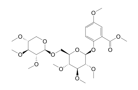 Primulaverin, hexamethyl ether