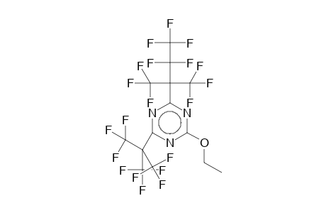 2-Ethoxy-4-[2,2,3,3,3-pentafluoro-1,1-bis(trifluoromethyl)propyl]-6-[2,2,2-trifluoro-1,1-bis(trifluoromethyl)ethyl]-1,3,5-triazine