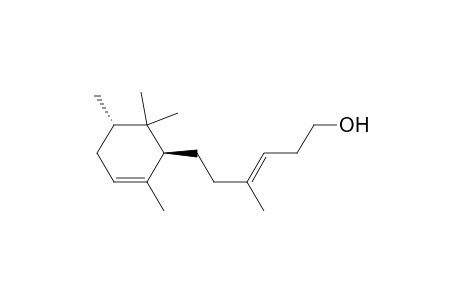 (E)-trans-4-Methyl-6-[(1'RS,5'RS)-2',5',6',6'-tetramethylcyclohex-2'-enyl]hex-3-en-1-ol
