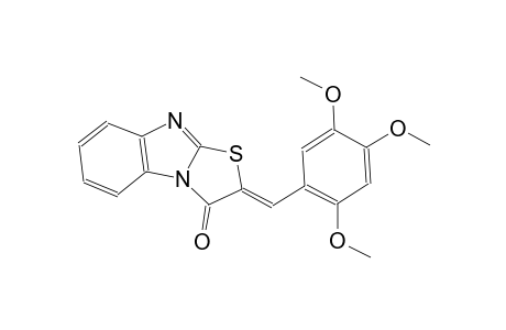 (2Z)-2-(2,4,5-trimethoxybenzylidene)[1,3]thiazolo[3,2-a]benzimidazol-3(2H)-one