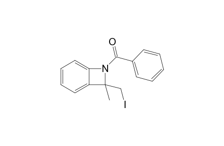 8-Iodomethyl-8-methyl-7-benzoylbicyclo[4.2.0]-7-azaoct-1,3,5-triene