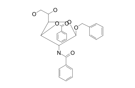 Benzyl 2-benzamido-3-o-benzoyl-2-deoxy-D-glucofuranoside