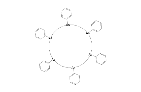 1,5,9,13,17,21-Hexaarsacyclotetracosane, 1,5,9,13,17,21-hexaphenyl-