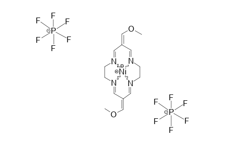 6,13-BIS-(METHOXYMETHYLIDENE)-1,4,8,11-TETRAZACYCLOTETRADECA-4,7,11,14-TETRAENE-KAPPA-(4)-N-(1,4,8,11)-NIKCEL-(II)-HEXAFLUOROPHOSPHATE