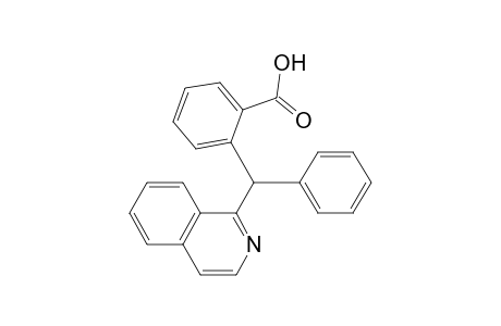 Benzoic acid, 2-(1-isoquinolinylphenylmethyl)-