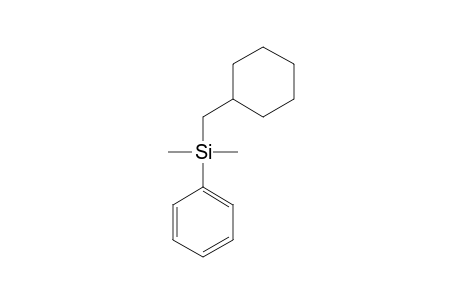 cyclohexylmethyl-dimethyl-phenylsilane