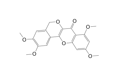 [2]Benzopyrano[4,3-b][1]benzopyran-7(5H)-one, 2,3,8,10-tetramethoxy-