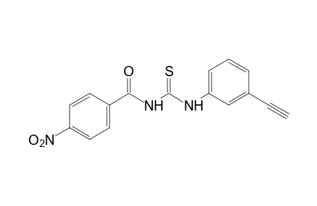 1-(m-ethynylphenyl)-3-(p-nitrobenzoyl)-2-thiourea