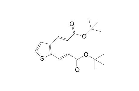 (2E,2'E)-Bis(tert-butyl) 3,3'-(thiophene-2,3-diyl) diacrylate