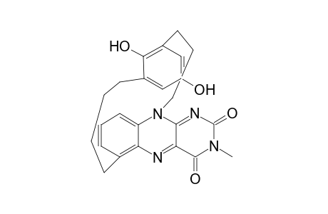 16,19-Dihydroxy-3-methyl[4]metacyclo[3](10,16)-isoalloxazinophane