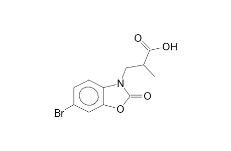 3-(2-carboxypropyl)-6-bromo-2,3-dihydrobenzoxazol-2-one