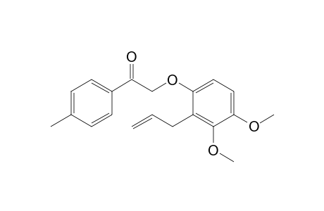 2-(2-Allyl-3,4-dimethoxyphenoxy)-1-(p-tolyl)-ethanone