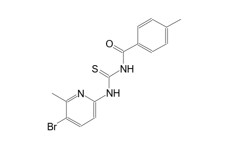 N-(5-bromo-6-methyl-2-pyridinyl)-N'-(4-methylbenzoyl)thiourea
