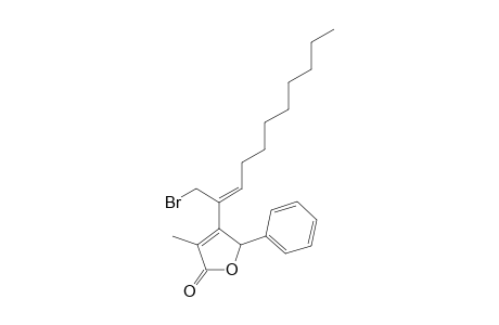 3-Methyl-4-[1'-bromoundec-2'(Z)-en-2'-yl]-5-phenylfuran-2(5H)-one