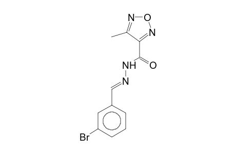 N'-(3-Bromobenzylidene)-4-methyl-3-furazancarbohydrazide
