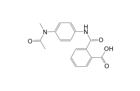 benzoic acid, 2-[[[4-(acetylmethylamino)phenyl]amino]carbonyl]-