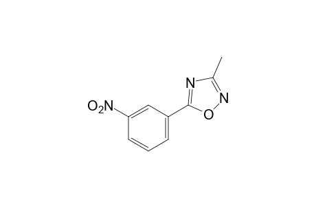3-methyl-5-(m-nitrophenyl)-1,2,4-oxadiazole