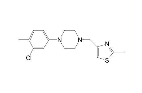 4-[[4-(3-Chloro-4-methylphenyl)piperazino]methyl]-2-methylthiozole