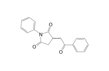 (e)-3-benzoylmethylene-1-phenyl-2,5-pyrrolidinedione