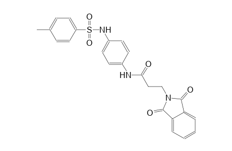 1H-isoindole-2-propanamide, 2,3-dihydro-N-[4-[[(4-methylphenyl)sulfonyl]amino]phenyl]-1,3-dioxo-