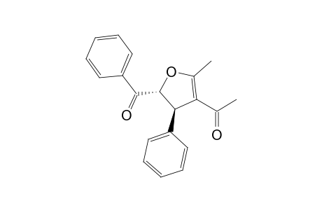 trans-4-Acetyl-2-benzoyl-3-phenyl-5-methyl-2,3-dihydrofuran