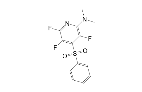 2-pyridinamine, 3,5,6-trifluoro-N,N-dimethyl-4-(phenylsulfonyl)-