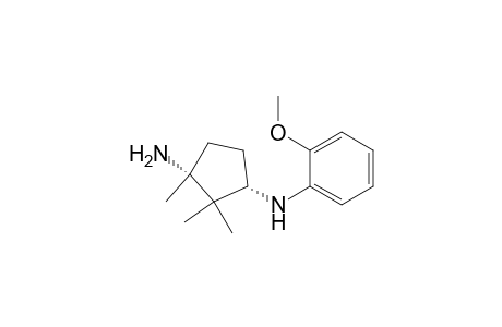 (1S,3R)-N1-(2-Methoxyphenyl)-2,2,3-trimethylcyclo-pentane-1,3-diamine
