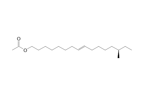 (R,E)-14-Methyl-8-hexadecenyl acetate