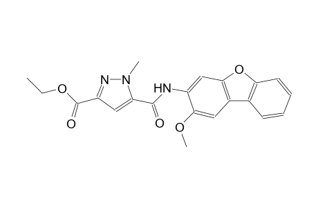 ethyl 5-{[(2-methoxydibenzo[b,d]furan-3-yl)amino]carbonyl}-1-methyl-1H-pyrazole-3-carboxylate