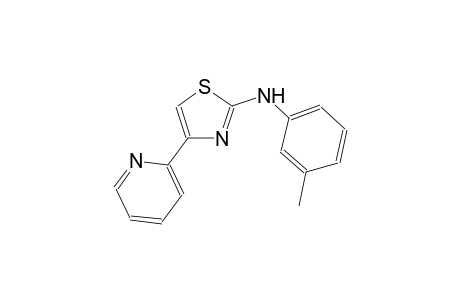 2-thiazolamine, N-(3-methylphenyl)-4-(2-pyridinyl)-