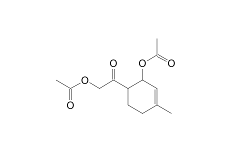 6-[(Acetyloxy)acetyl]-3-methylcyclohex-2-en-1-yl acetate