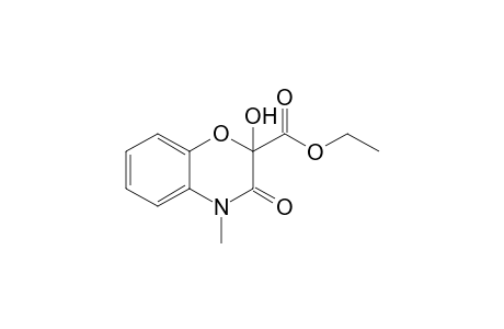 Ethyl 4-Methyl-2-hydroxy-3-oxo-3,4-dihydro-2H-1,4-benzoxazine-2-carboxylate