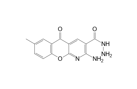 2-Amino-7-methyl-5-oxo-5H-chromeno[2,3-b]pyridine-3-carbohydrazide
