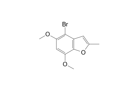 4-Bromo-5,7-dimethoxy-2-methylbenzofuran